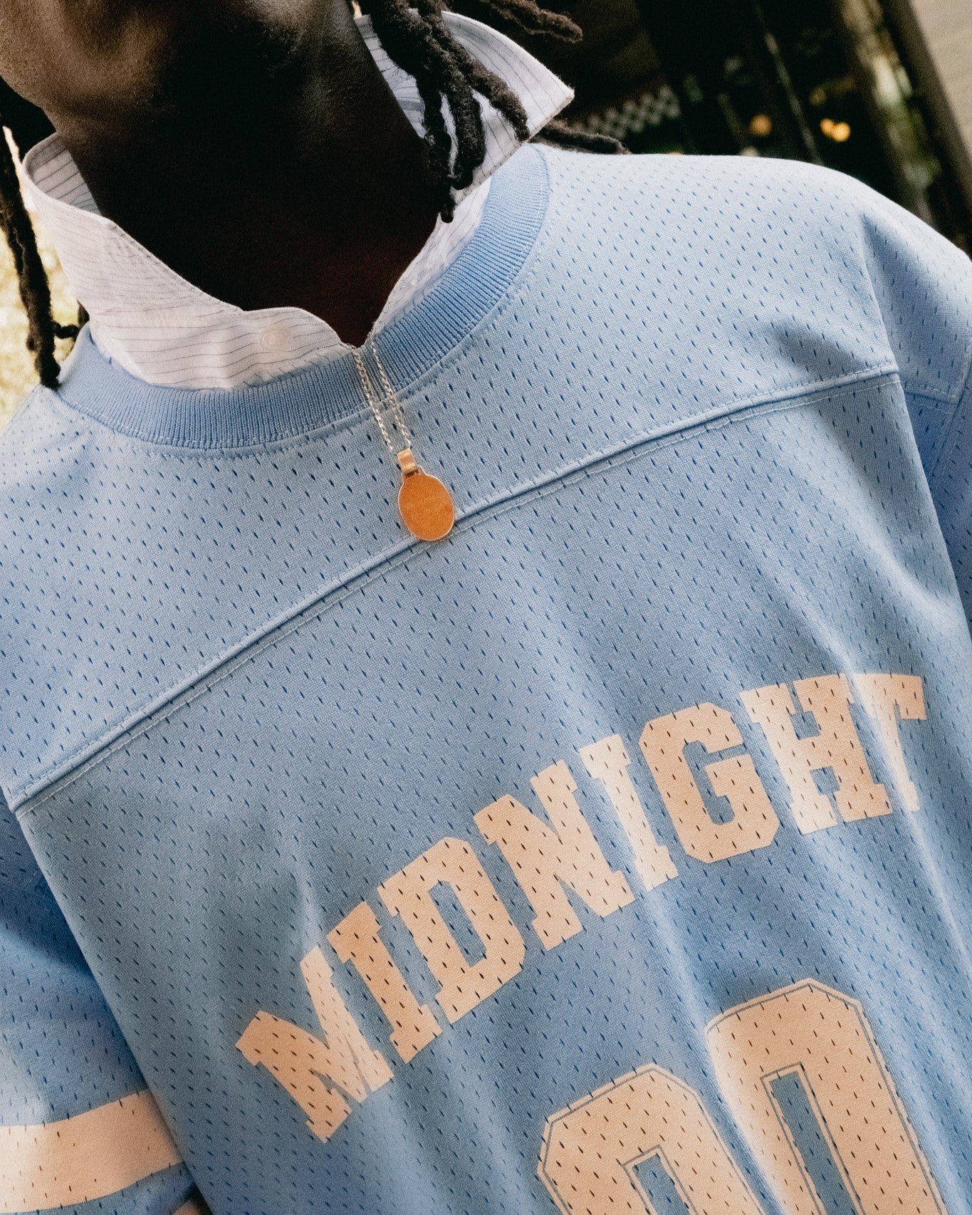 00 MESH JERSEY - SKY BLUE