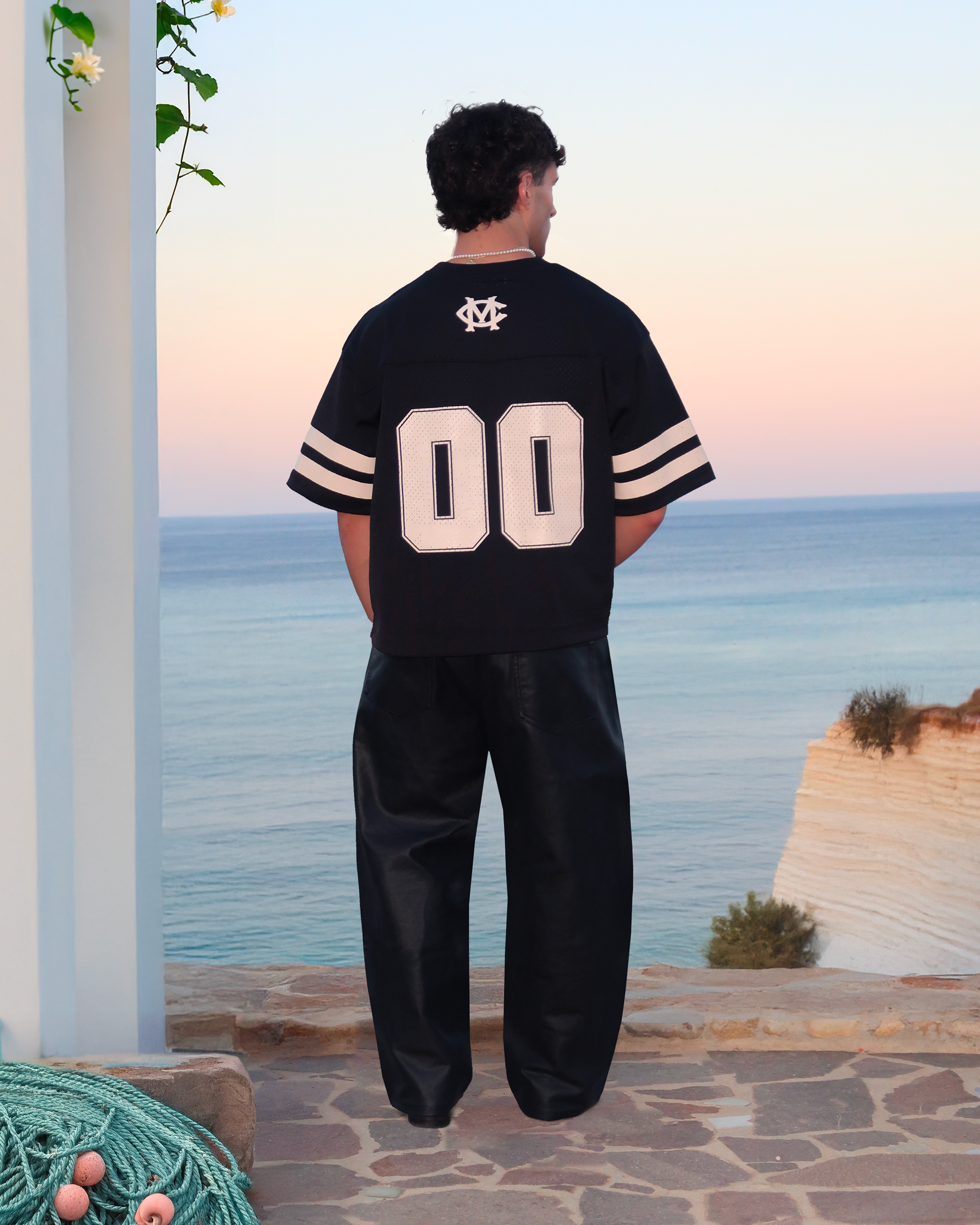 00 MESH JERSEY - MIDNIGHT BLACK