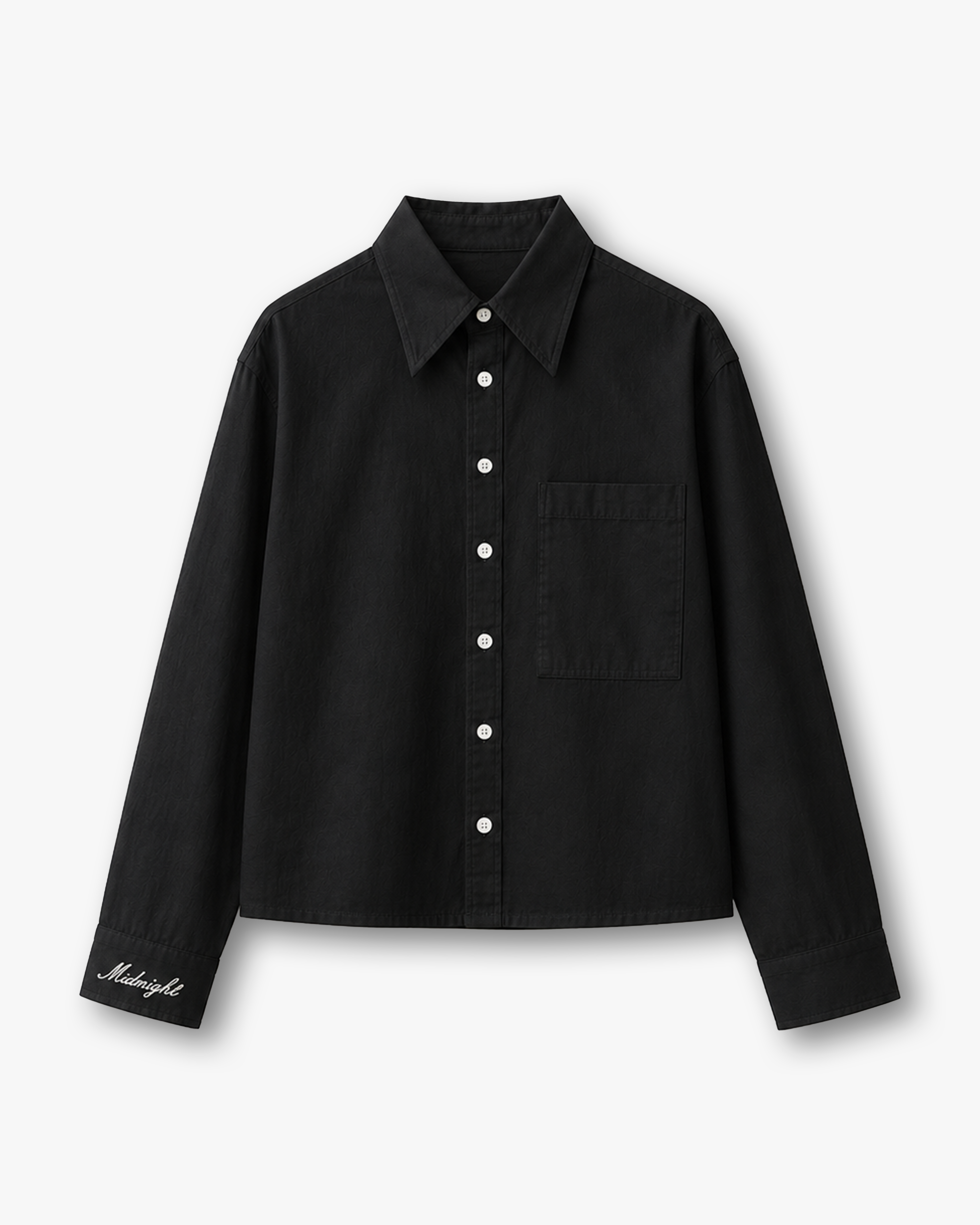 LINEN SHIRT - OBSIDIAN