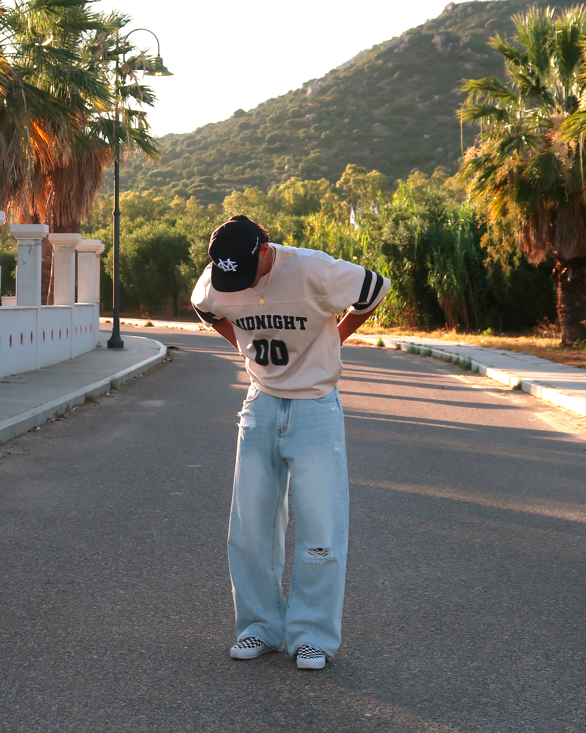 00 MESH JERSEY - DUST CREAM
