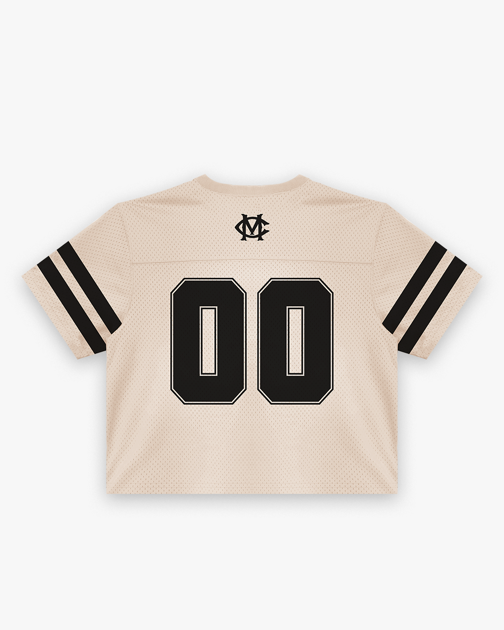 00 MESH JERSEY - DUST CREAM