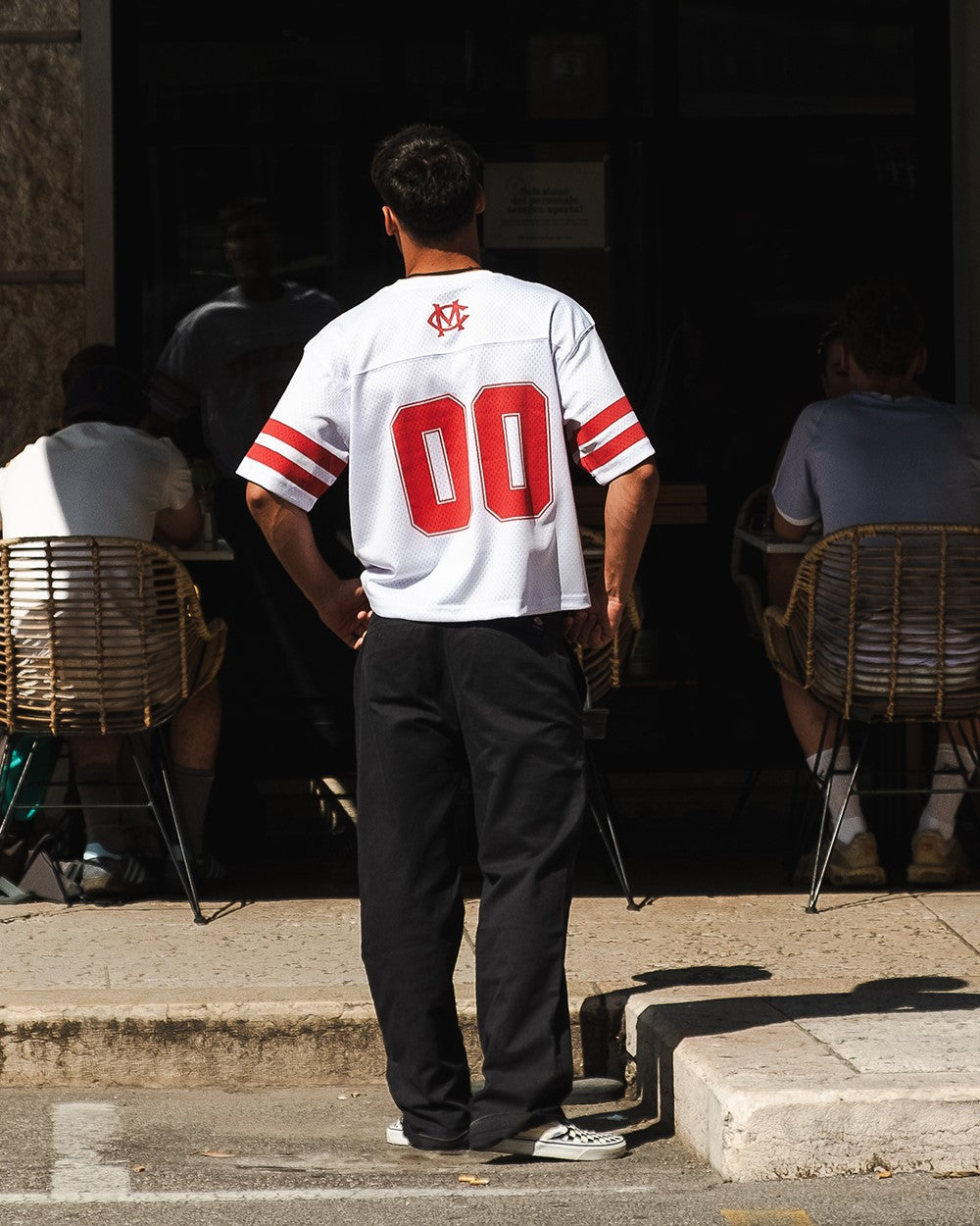00 MESH JERSEY - LEAGUE WHITE