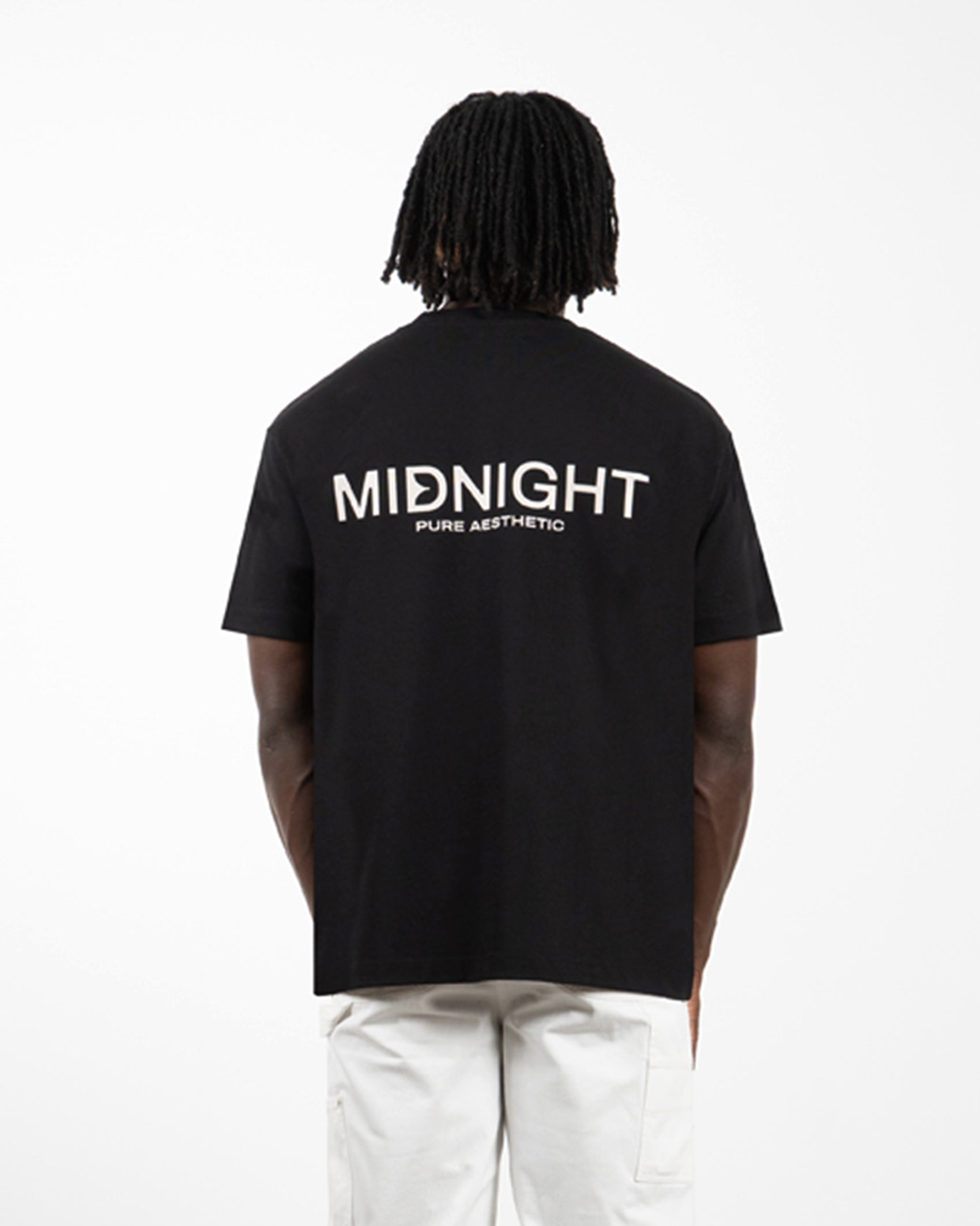 PURE AESTHETIC T-SHIRT - BLACK/IVORY