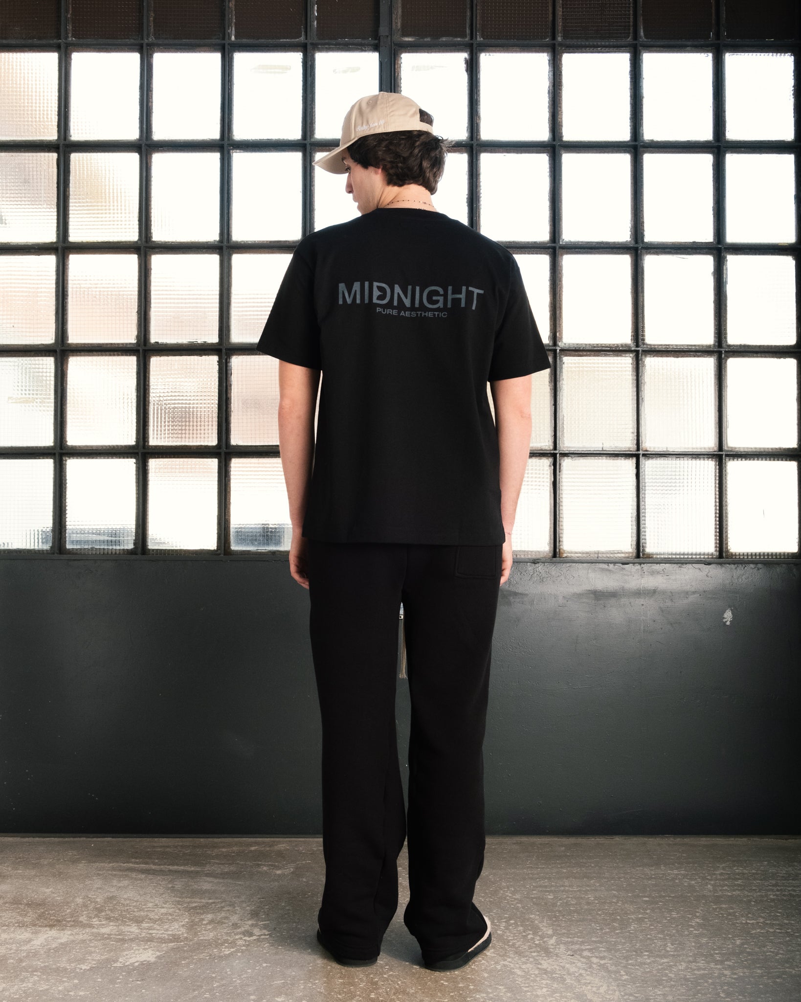 PURE AESTHETIC T-SHIRT - BLACK/ANTHRACITE