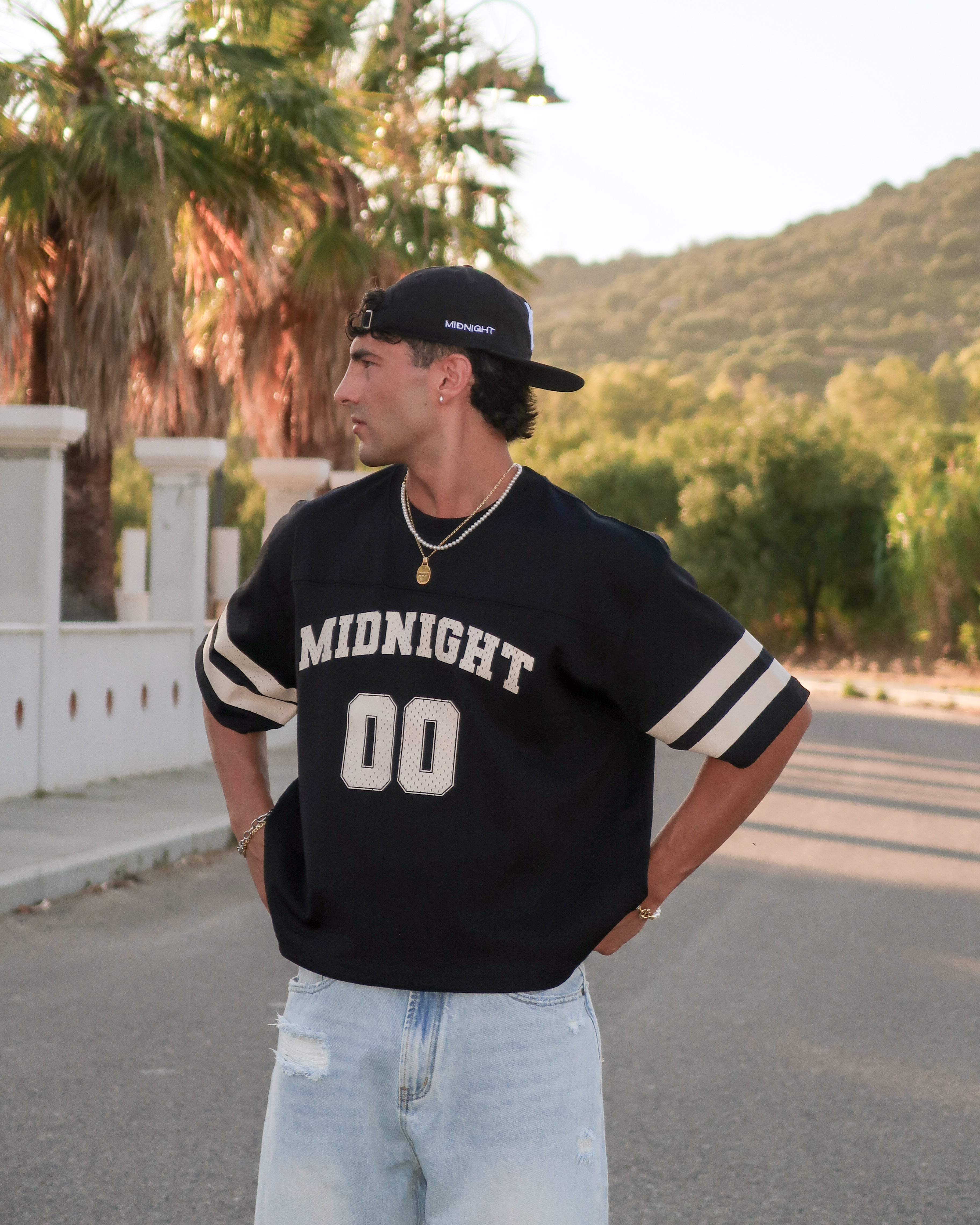 00 MESH JERSEY - MIDNIGHT BLACK