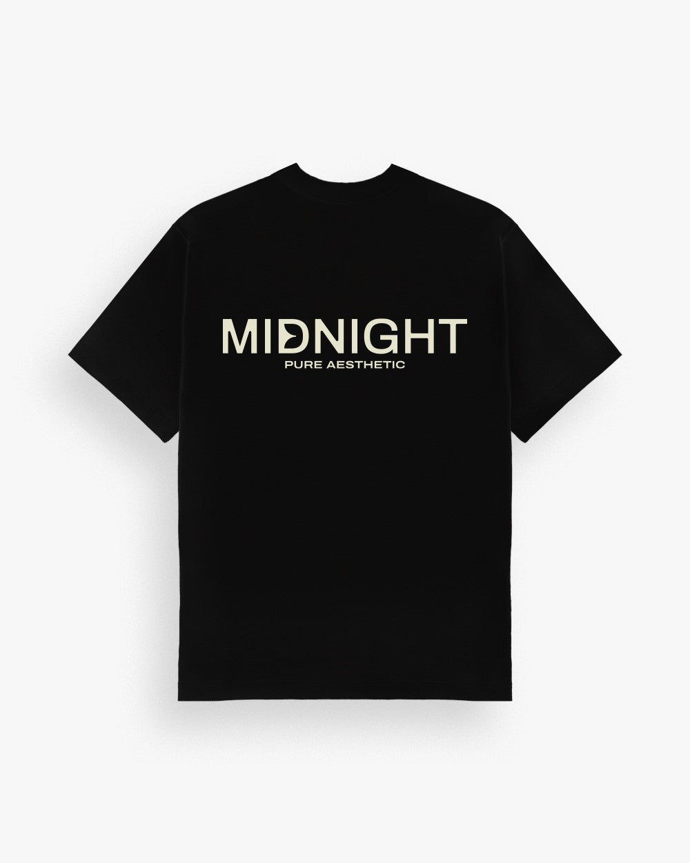 PURE AESTHETIC T-SHIRT - BLACK/IVORY