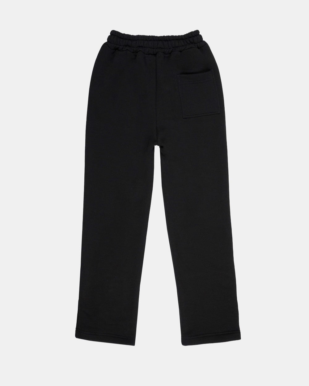 DOUBLE KNEE SWEATPANTS - BLACK