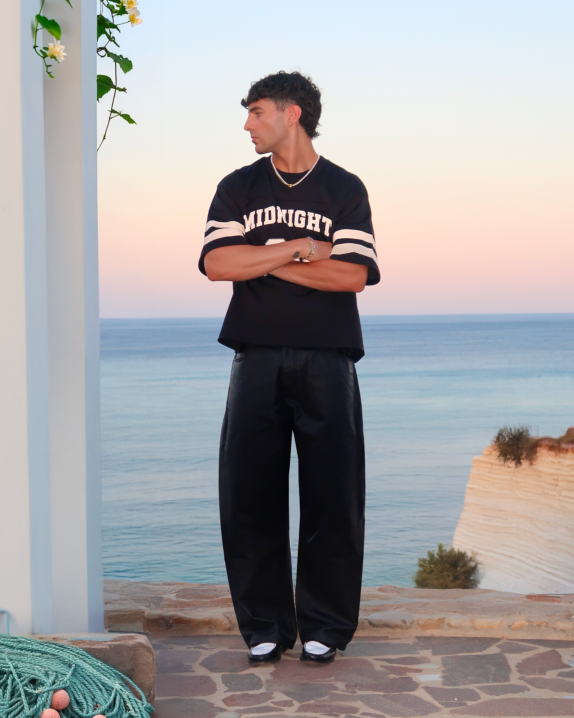 00 MESH JERSEY - MIDNIGHT BLACK