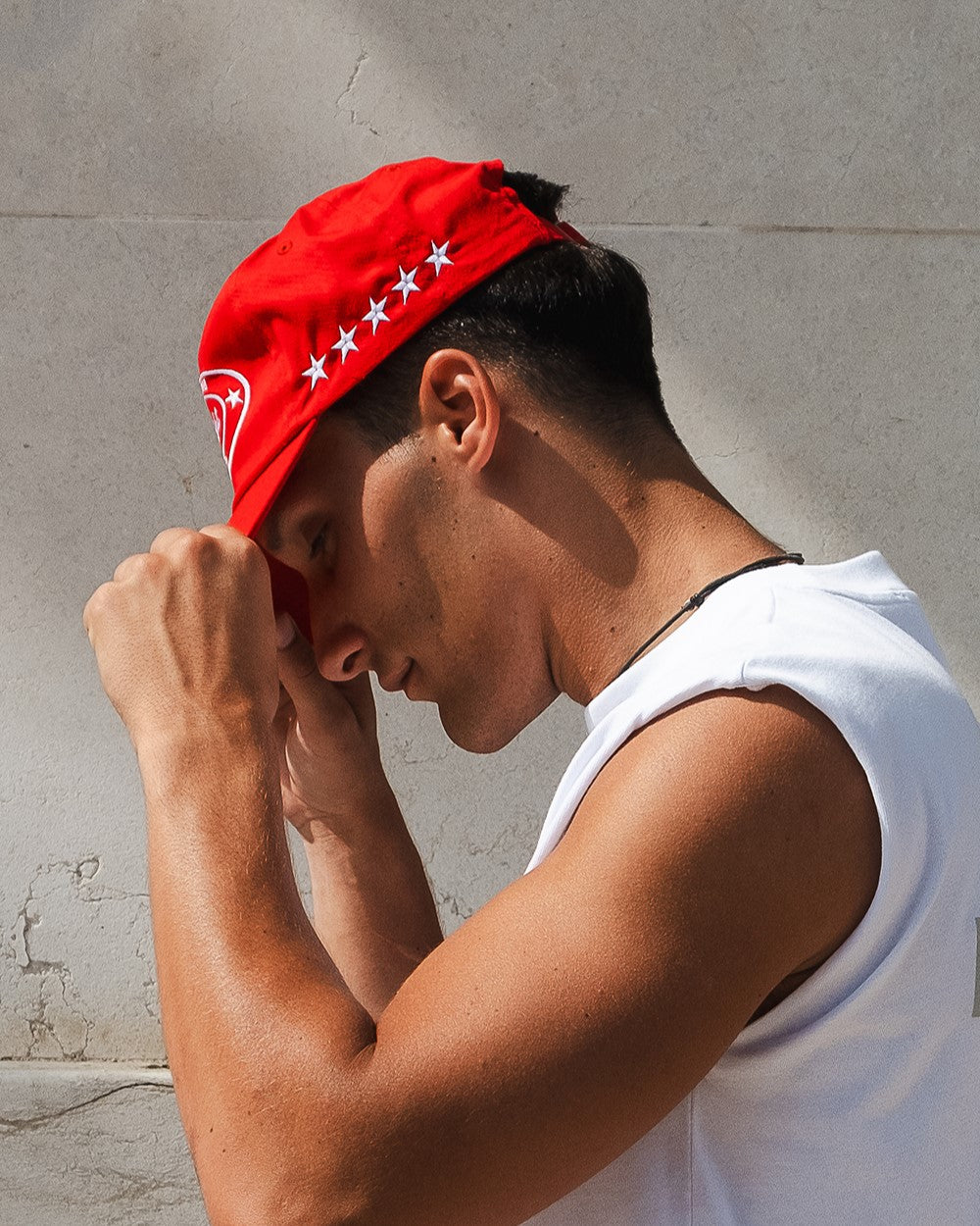 5IVE STARS CAP - RED