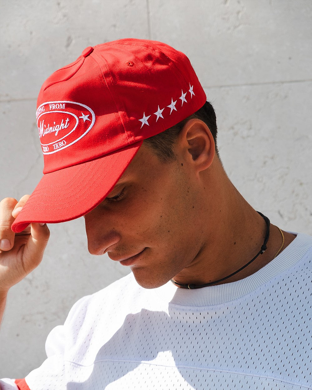 5IVE STARS CAP - RED