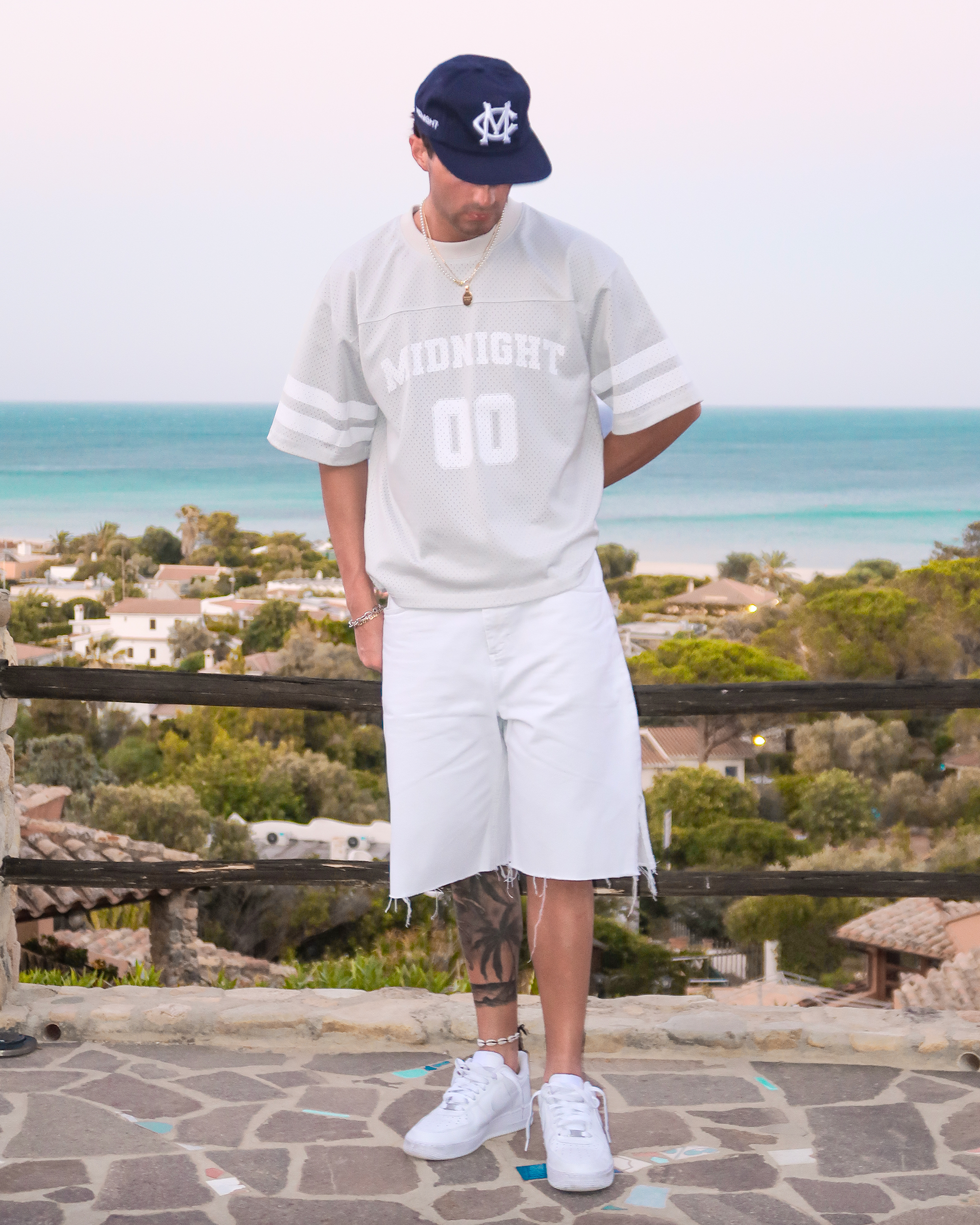 00 MESH JERSEY - CHAMPAGNE GREY