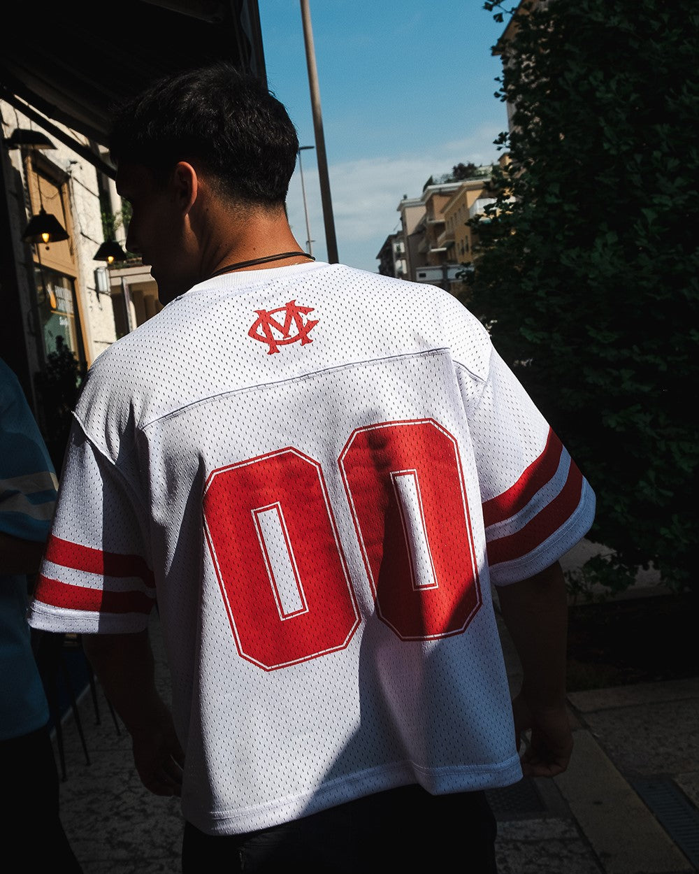 00 MESH JERSEY - WHITE