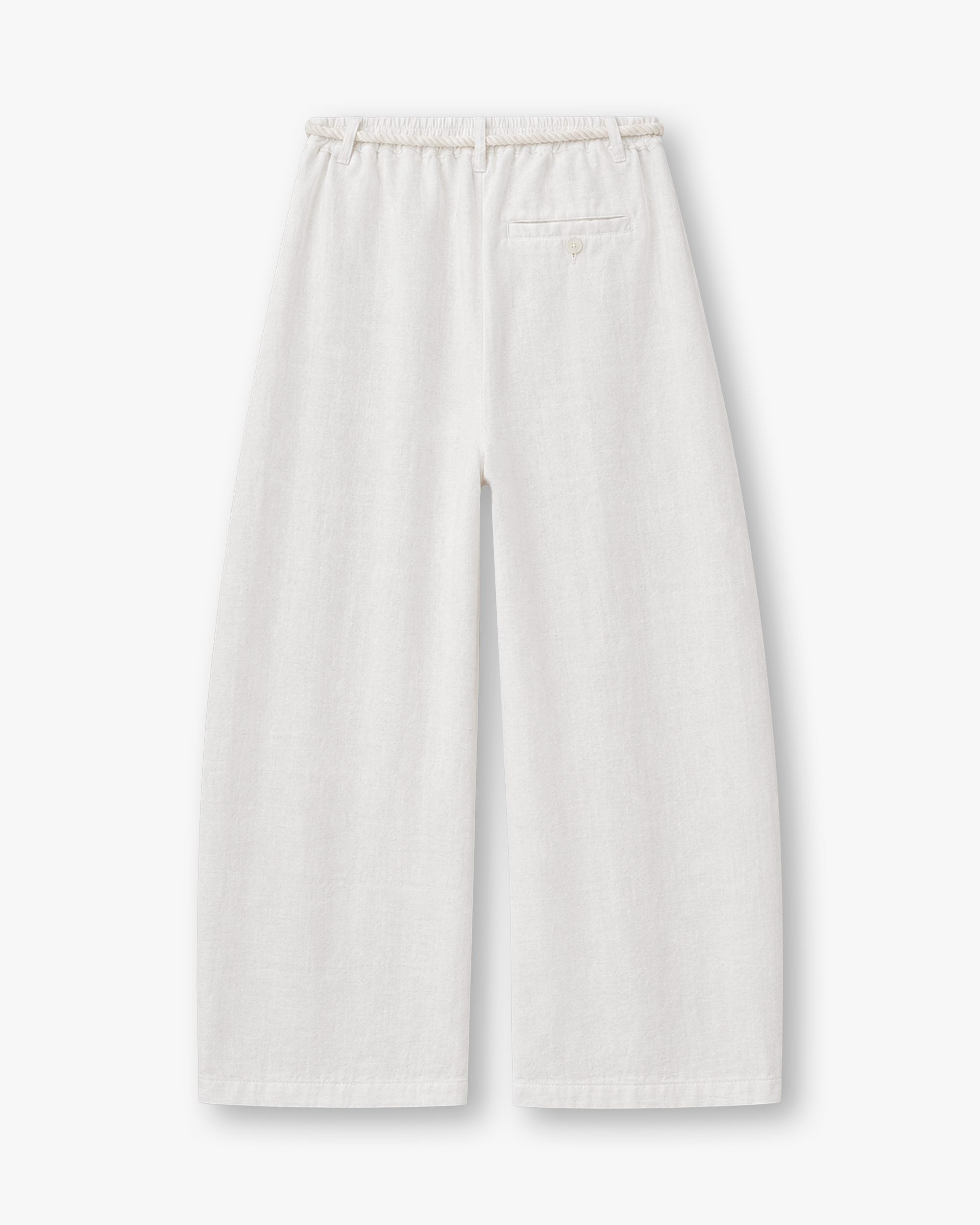 LINEN PANT - OYSTER